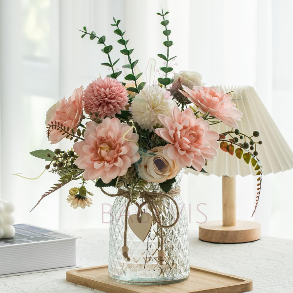 Artificial flowers for home decor